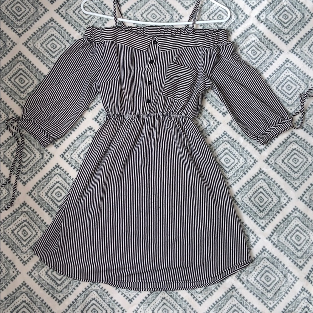 Vertical Stripe Dress